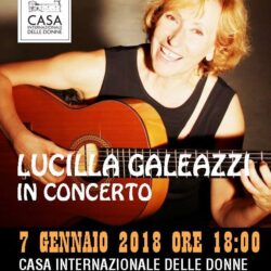 Locandina Lucilla Galeazzi in concerto - 07/01/2018