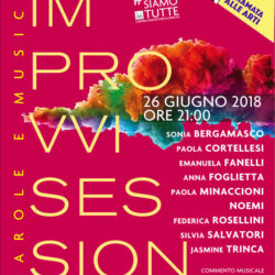 Locandina Improvvisession Parole e Musica - 26/06/2018