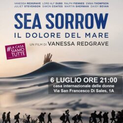 Banner Proiezione Sea Sorrow di Vanessa Redgrave - 06/07/2018