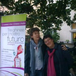 Campagna Tre Ghinee per i nostro futuro - 24/10/2009 Loredana Monaco, Laura Ferrari