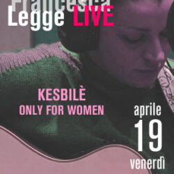 Locandina concerto Francesca Legge - 19/04/2013