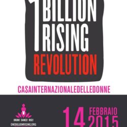 Locandina One Billion Rising 2015 - 14/02/2015