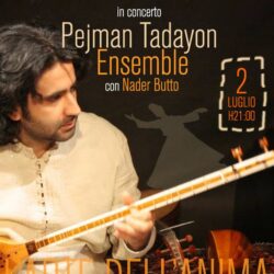 Locandina concerto Pejman Tadajon - 02/07/2015