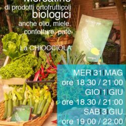 Locandina Calendario Mercatino ortofrutticolo - 31/05/2017