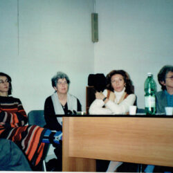 Incontro sulla trattativa - 12/04/2000 Maria Palazzesi, Giovanna Olivieri, Daniela Monteforte, Edda Billi