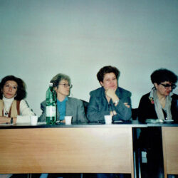 Incontro sulla trattativa - 12/04/2000 Daniela Monteforte, Edda Billi, Luisa Laurelli, Anita Pasquali