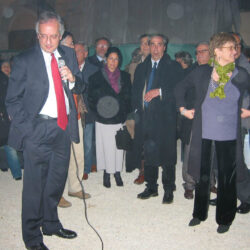 Festa in onore di Mariella Gramaglia - 30/03/2007 Walter Veltroni e Mariella Gramaglia