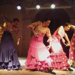 Spettacolo di Flamenco di El Mirabras - 28/09/2013 Clara Berna, Libe Irazu e le allieve