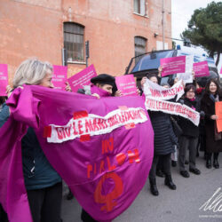 Manifestazione contro Pillon ospite della lega al I Municipio di Roma - 31/01/2019 Maria Brighi, Sabina Passi