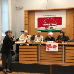 Incontro Per un'Europa femminile - 05/05/2019 Francesca Koch, Ginevra Bompiani, Marilena Grassadonia, Rossana Rossanda e Luciana Castellina