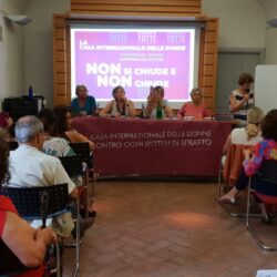 Conferenza Stampa - 09/07/2019 Maria Brighi, Francesca Koch, Giulia Rodano, Marina Del Vecchio e Maria Palazzesi